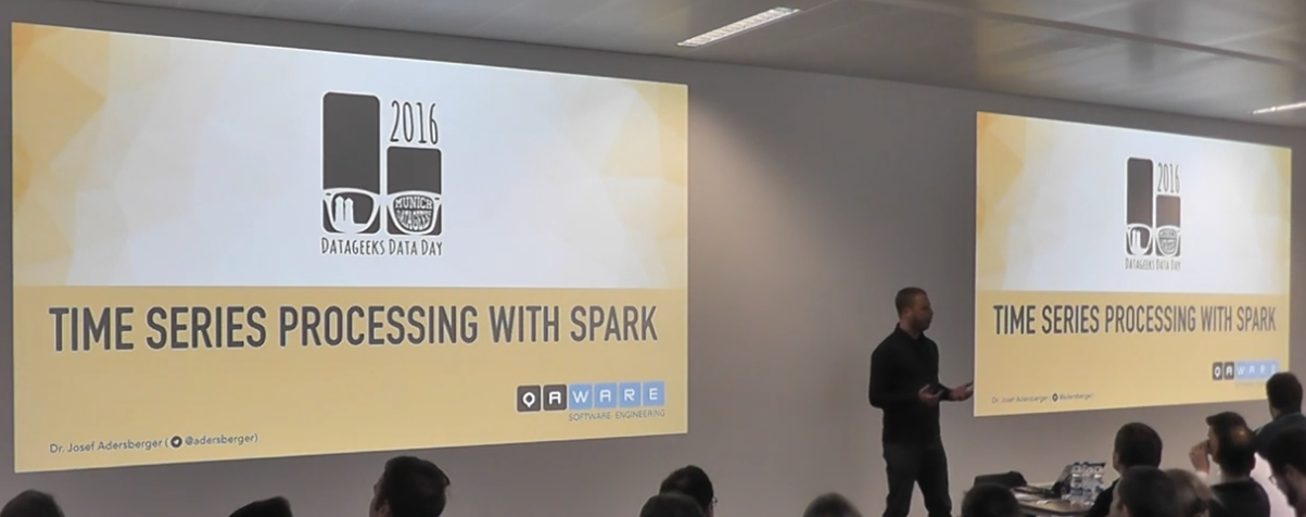 DaDaDa 2016 - Time Series Processing with Spark