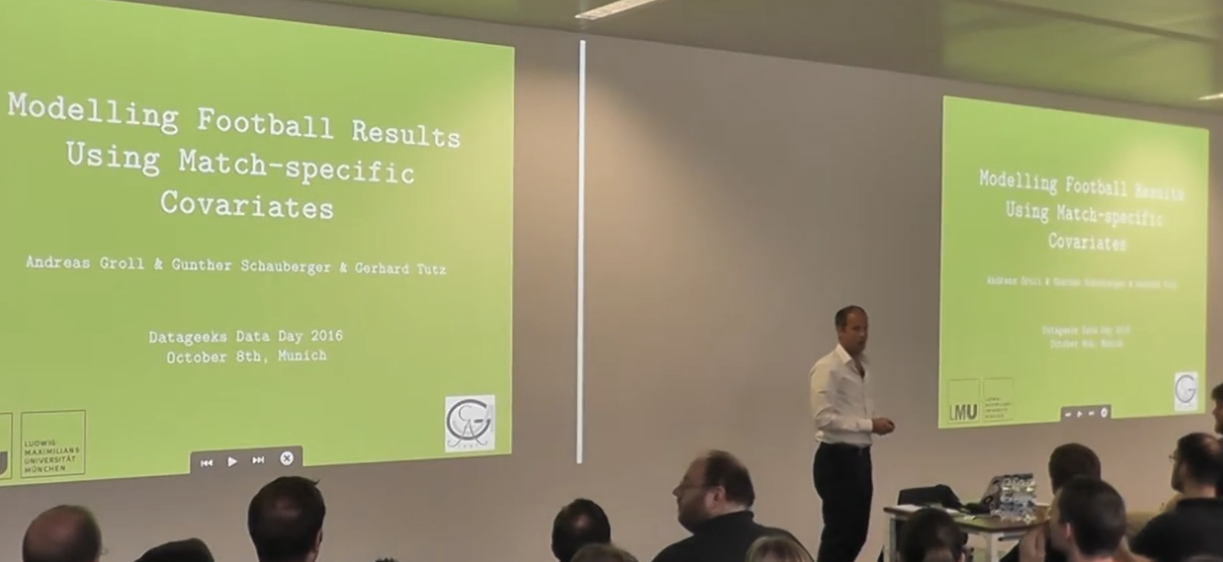 DaDaDa 2016 - Modeling Football Results Using Match-specific Covariates