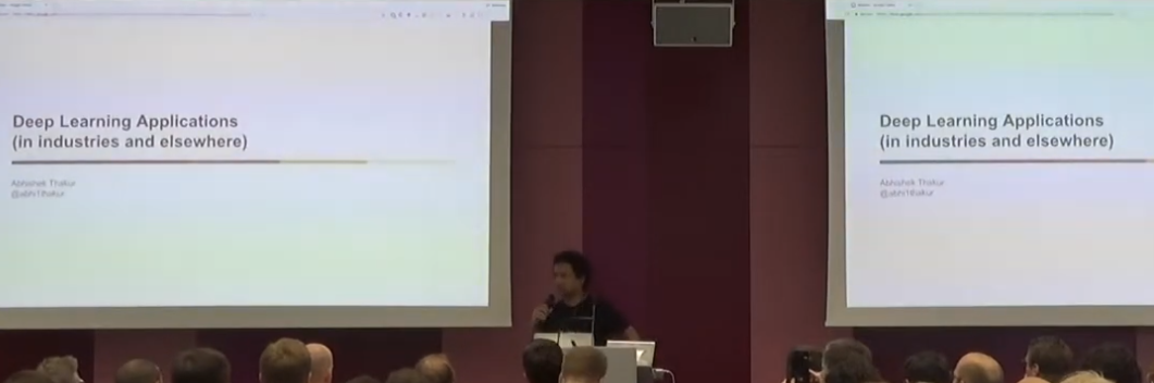 DaDaDa 2017 - Deep Learning and the Industries - Part 1 of 3